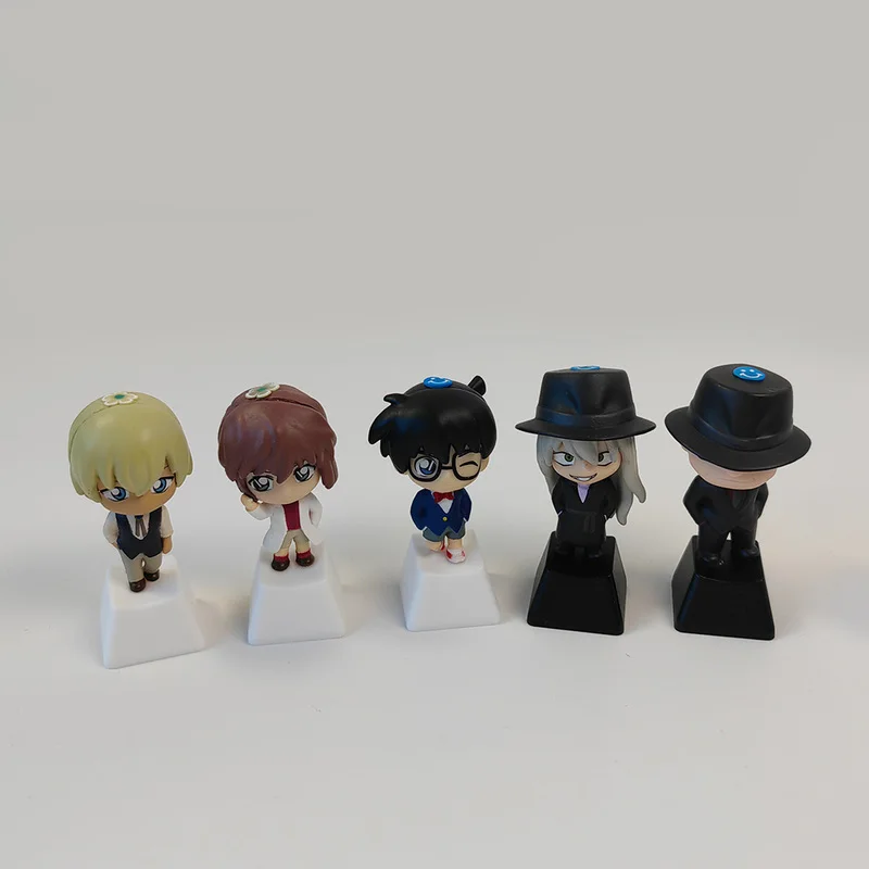 

Колпачки для клавиш в стиле аниме «Детектив Конан», механическая клавиатура, милый мультфильм, аниме Koya Zero Grey, колпачки для клавиш Yuan Ai