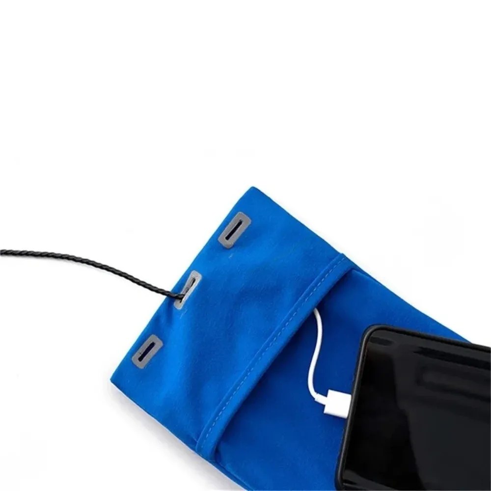Brazalete Deportivo para Teléfono Celular con Gran Espacio de Almacenamiento, Cierre de Cremallera, Compatible con Diversos Teléfonos, Correa para Brazo, Ideal para Senderismo
