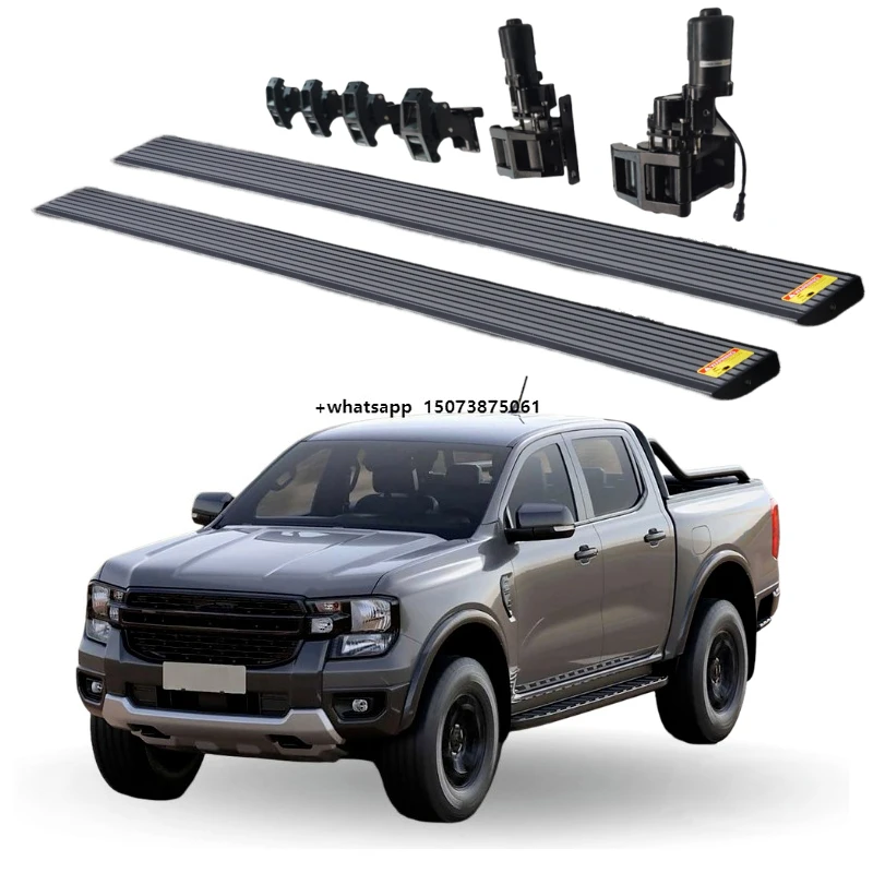 

Aluminum Alloy Retractable Automatic Side Step for Ranger Running Board Pickup Accessories
