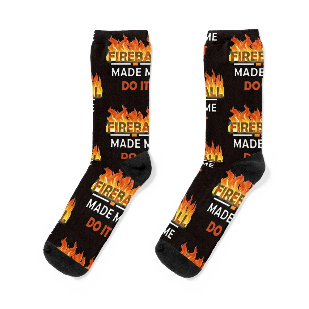 

Fireball Made me do it - Fireball edition Носки Носки с подогревом профессиональные беговые детские чулки компрессионные мужские носки женские