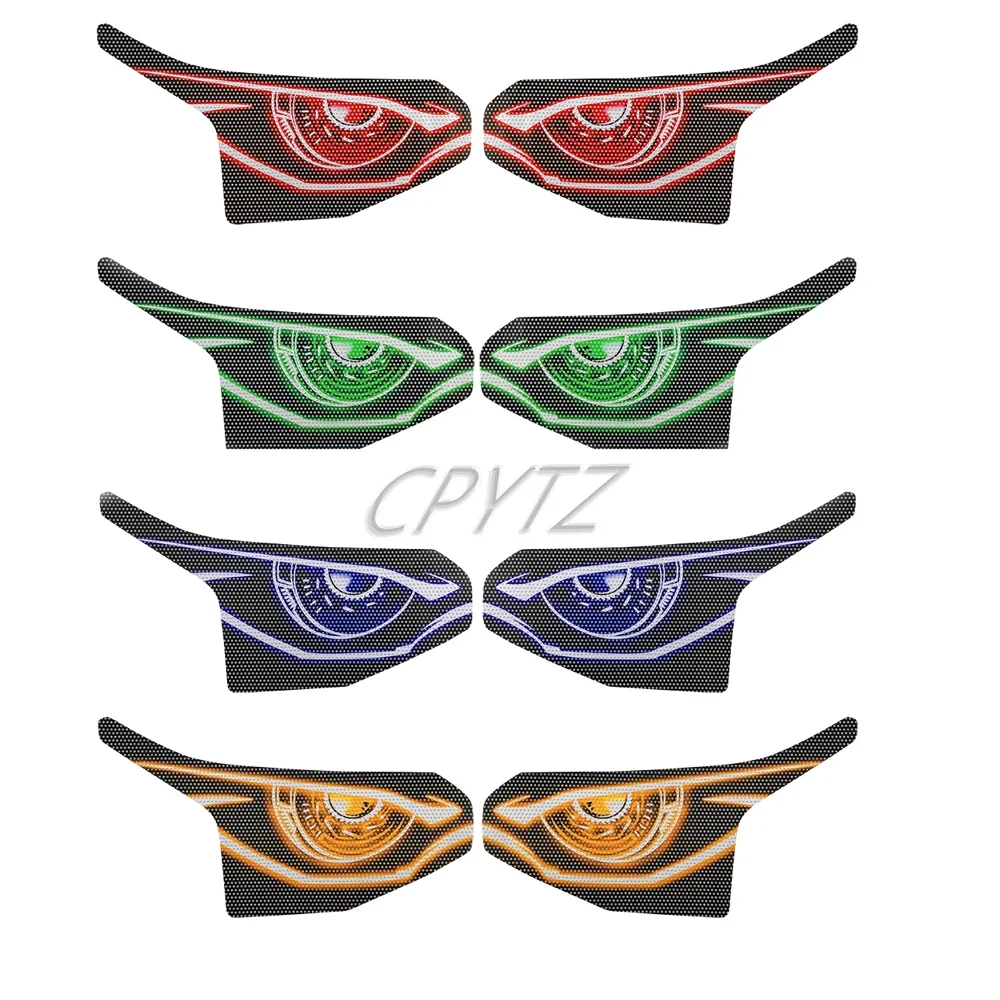Motorcycle Headlight Sticker Decal Fit For CBR500R CBR 500R 2016-2019 2017 2018 Eyes Headlight Decor Sticker