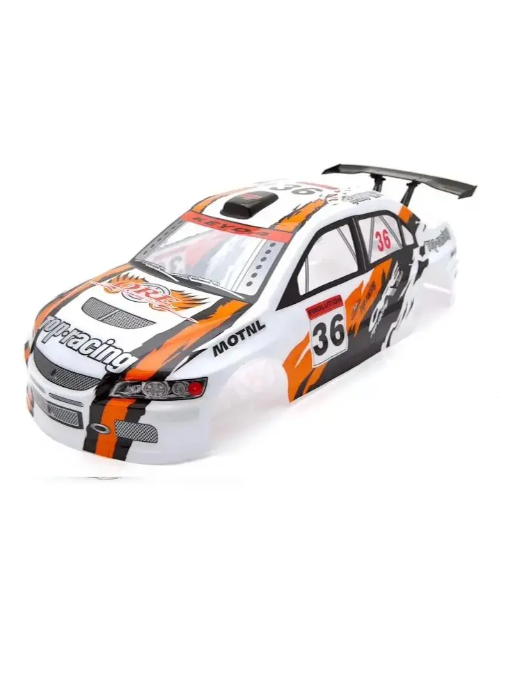 RC 1:10 On-Road Car Drift Car PVC  Body shell tail wing/spoiler/ Led lights/Accessories For 94122 94123 D3 D4 D5 TT02 CS R31