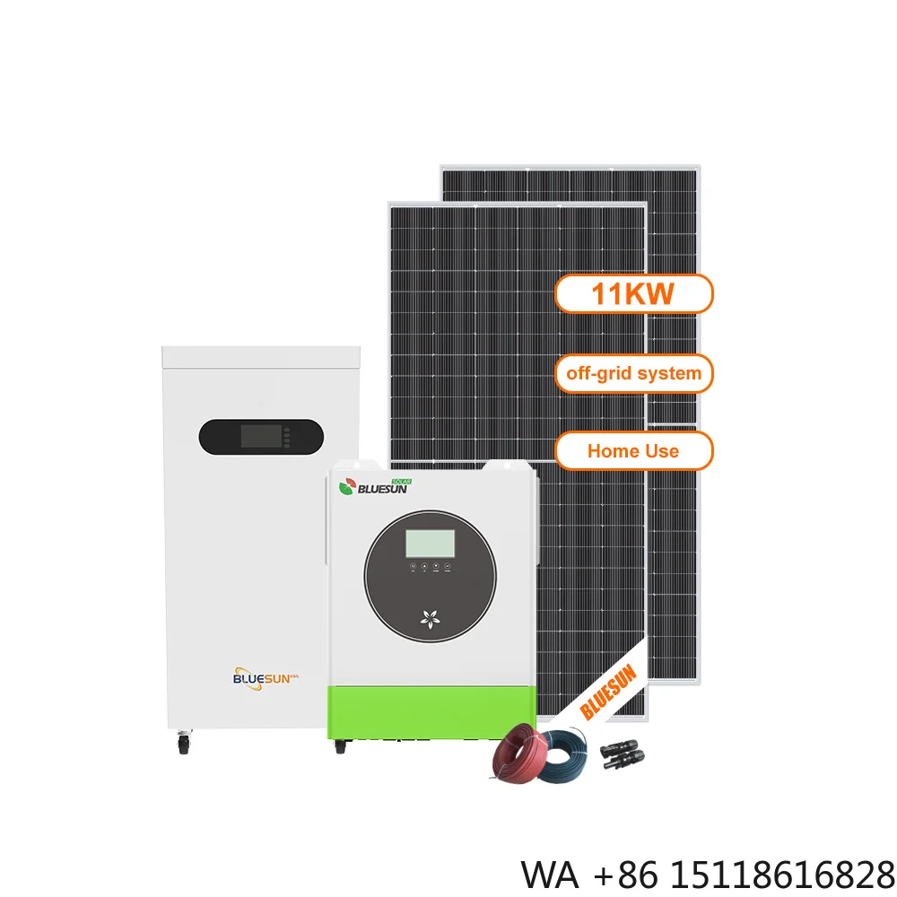 Complete Home Off Grid Solar Energy System Full Set with Transparent Price Powerful 11kw Configuration for Total Energy