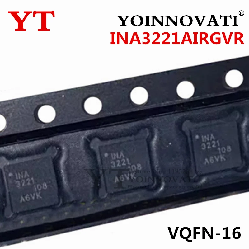 10PCS-50PCS INA3221 INA3221AIRGVR