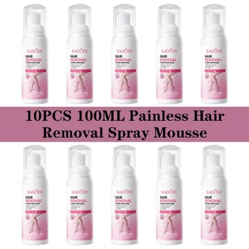 สเปรย์กําจัดขนแบบไม่เจ็บปวดมูสกําจัดขนอย่างรวดเร็วโดยไม่ต้องตกค้างขารักแร้ส่วนตัวกําจัดขนผิวเนียนเรียบเนียน