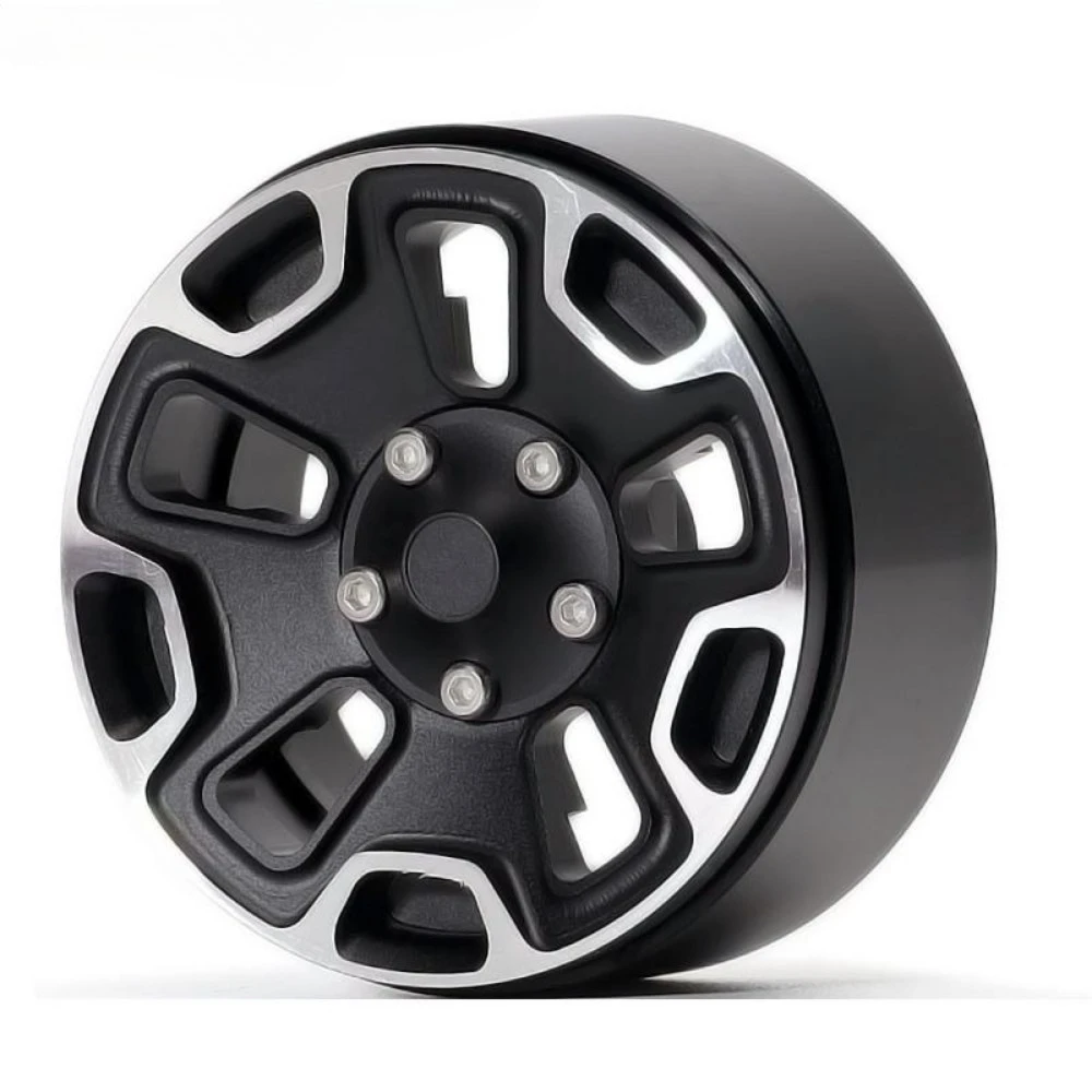 4 stuks 1.9-in Aluminium CNC Wielen Hub voor 1/10 RC Crawler Auto Traxxas TRX4 Defender AXIALE SCX10 RC4WD D90 Wraith Wrangler