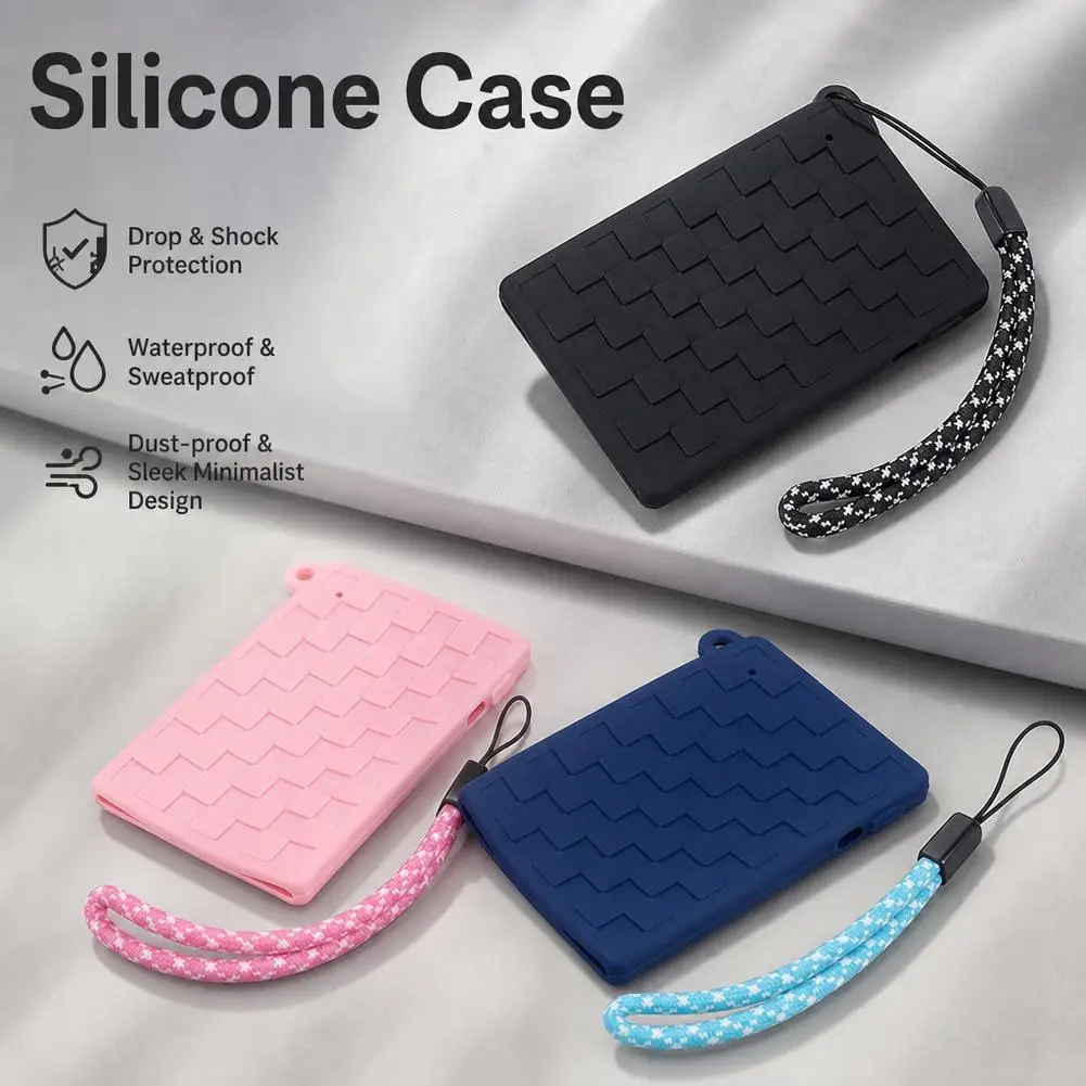 Portable Silicone Sleeve for Pocket AI Handheld Recorder Precision Cutouts Washable Dustproof Protective Shell with Carabiner