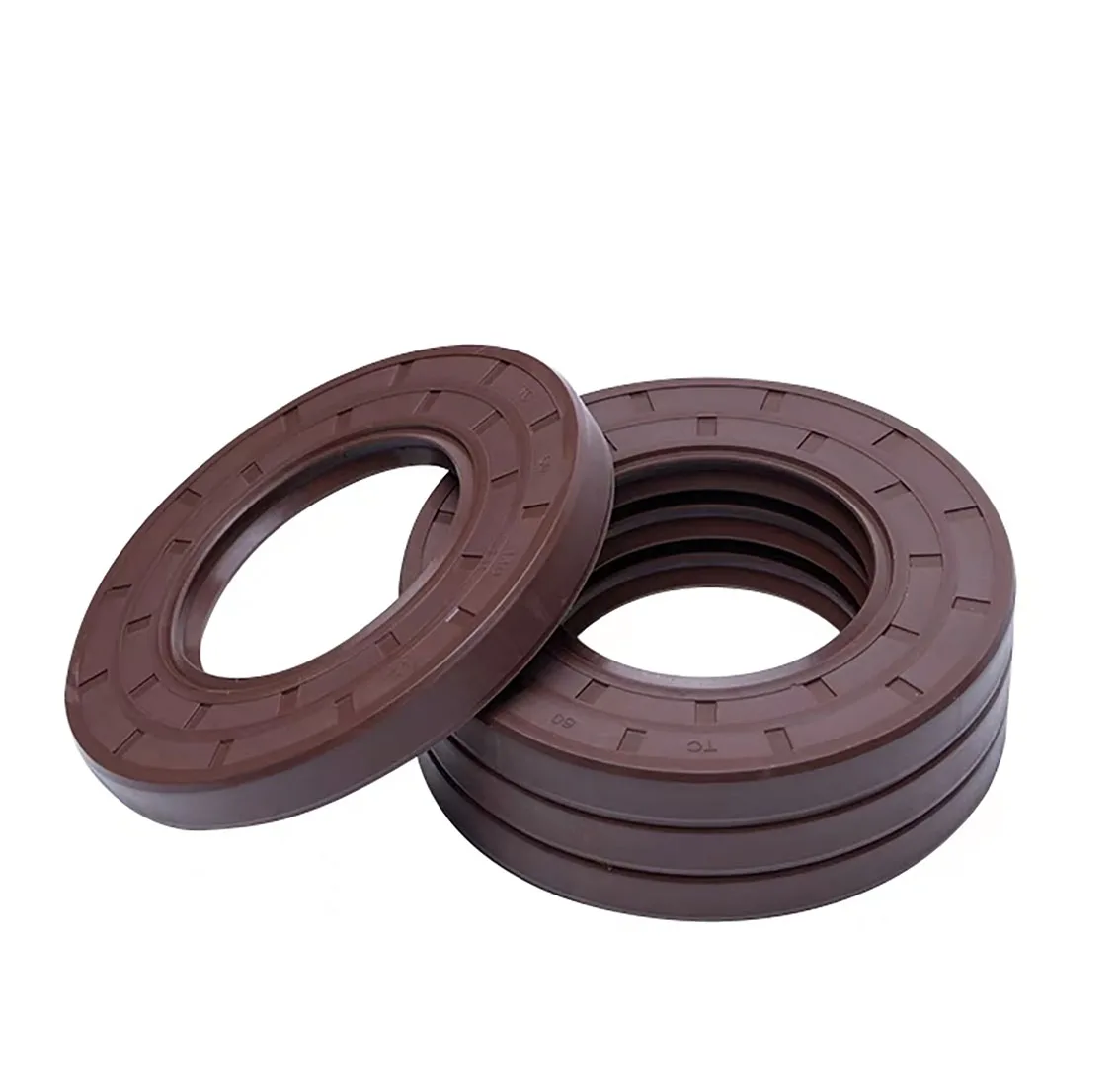 1Pcs FKM ID 15/16/17/18/19mm TC/FB/TG4 Skeleton Oil Seal Rings Fluoro Rubber Double Lip Seal Gasket For Rotation Shaft