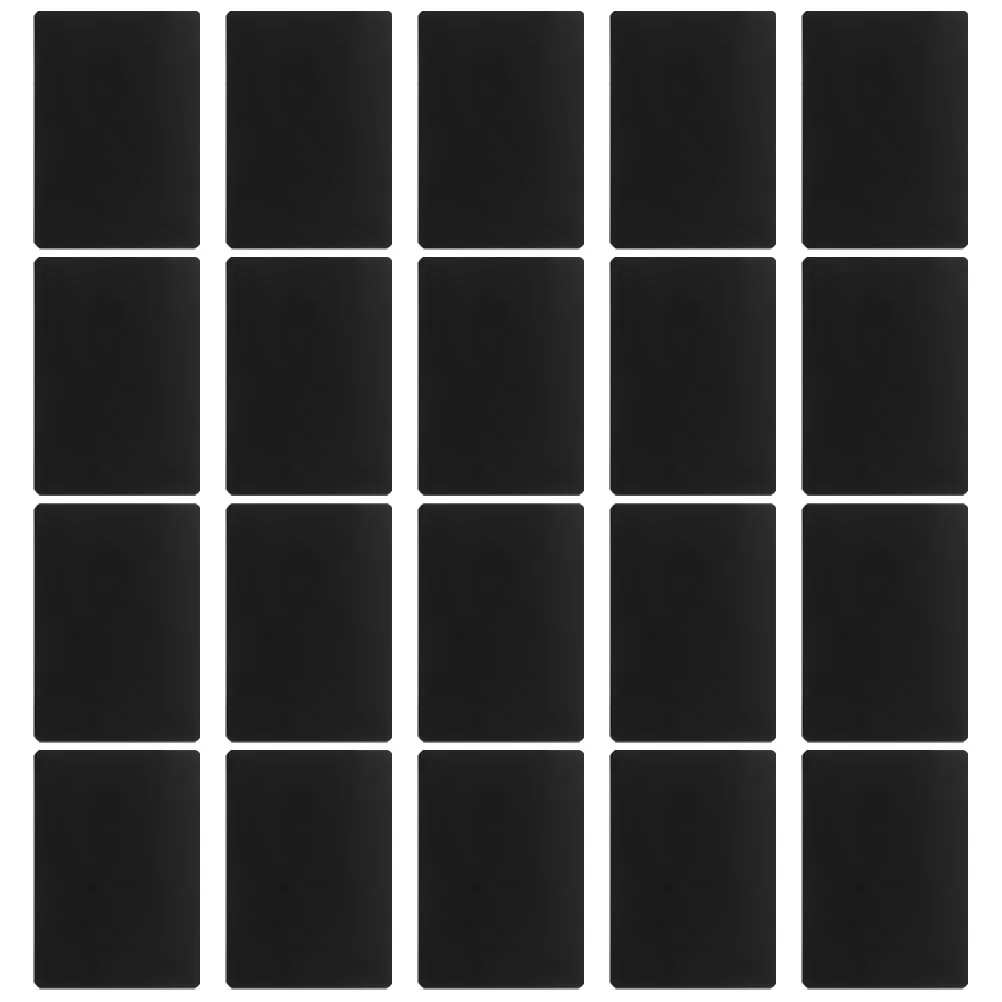 

20 Pcs Food Label Tags Labels Price Sign for Stores Plastic Blank Signs