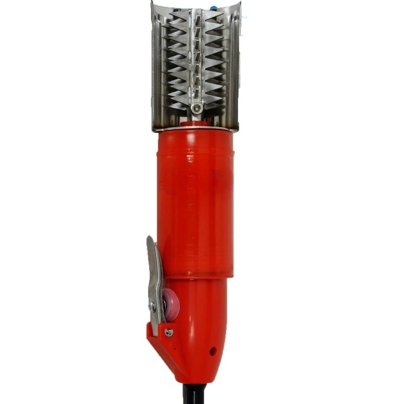Fast handheld electric fishing descaling machine