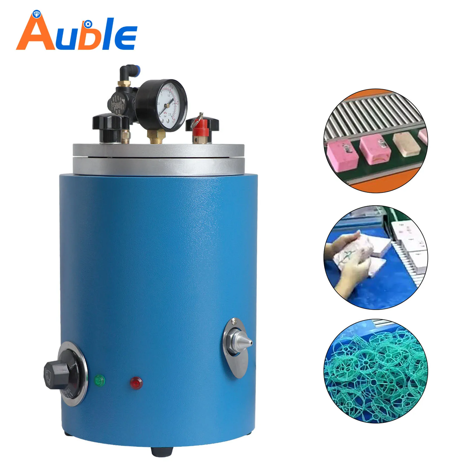 Metal Jewelry Mold Casting Equipment Cylinder Wax Injection Molding Machine Vacuum Wax Injector