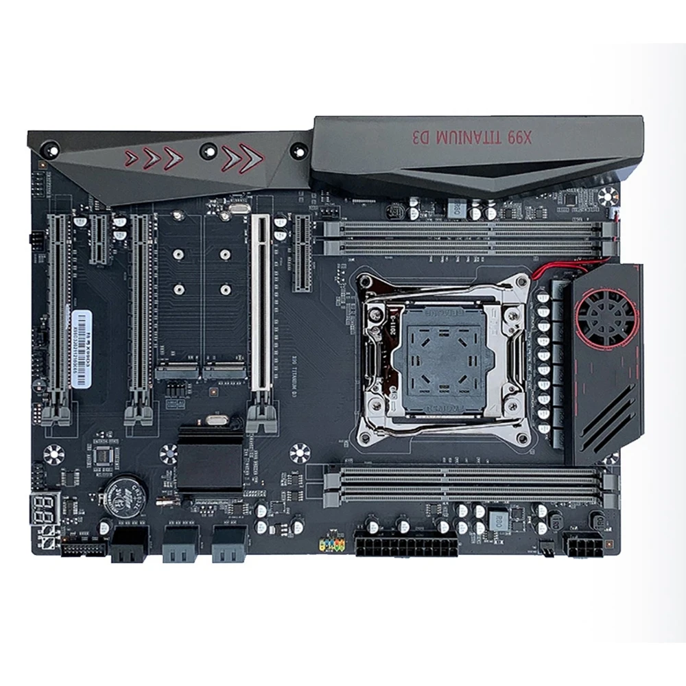 X99 для JGINYUE X99M TITANIUM D3 LGA 2011-3 DDR3 256G ATX настольная материнская плата высокого качества быстрая доставка