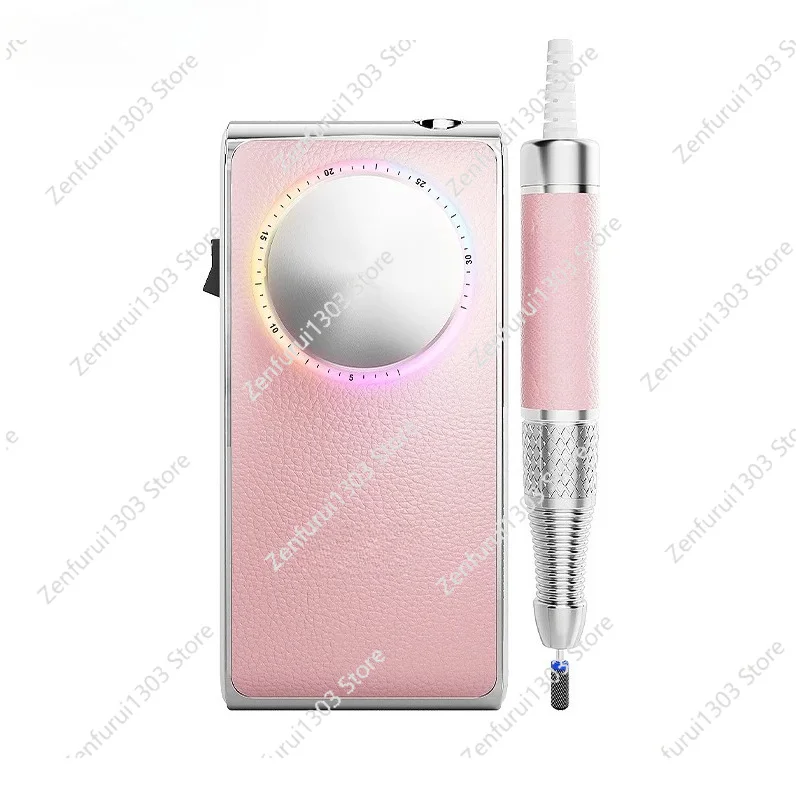 Nail Supplier Professional Factory Ultra Smooth Cordless High Power Portable E File Coreless Nail Drill Machine