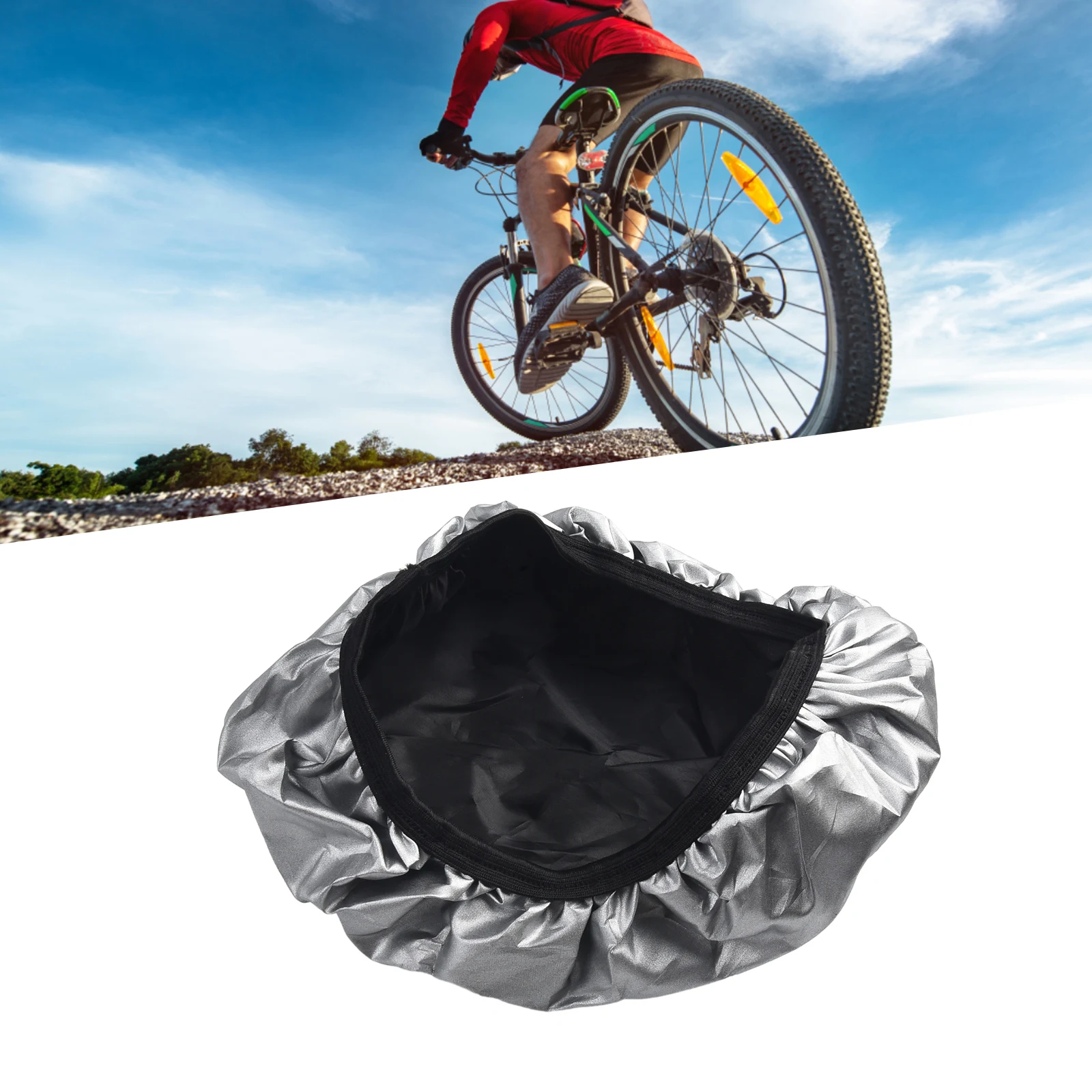 Cycling Bike Seats Cover Rain Protective Cycling 1pcs Dust Resistant Water Repellent Fabric Bicycle Saddle Cycling