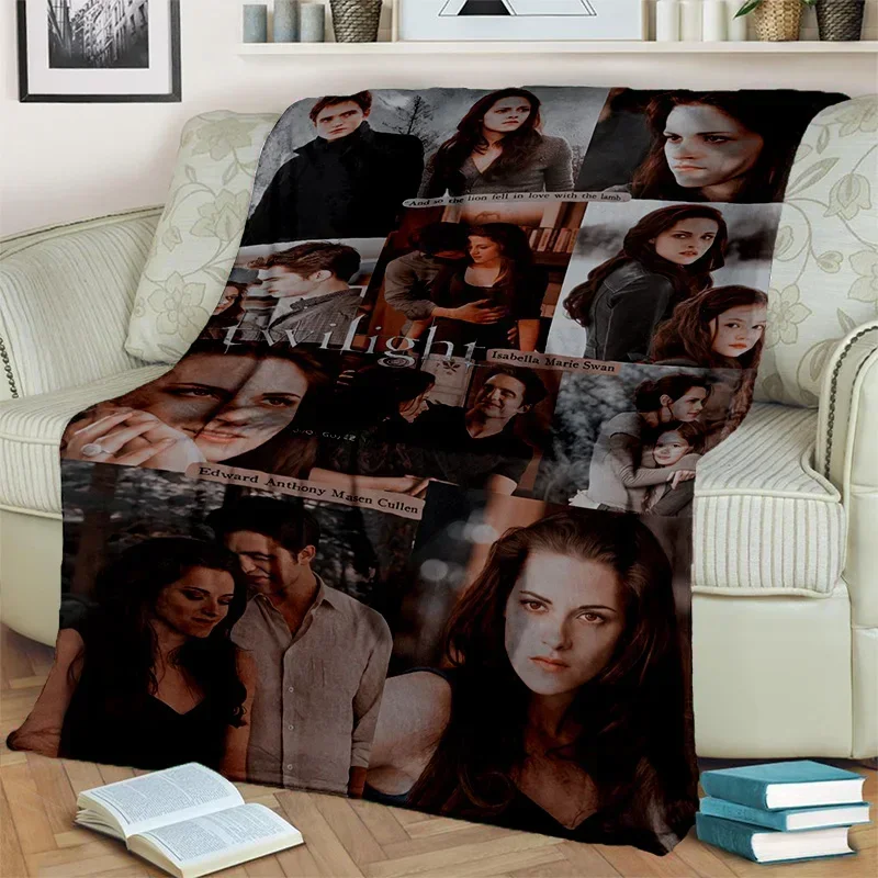 3D Printing The Twilight Saga HD Blanket,Soft Throw Blanket for Home Bedroom Bed Sofa Picnic Travel Office Cover Blanket Kids