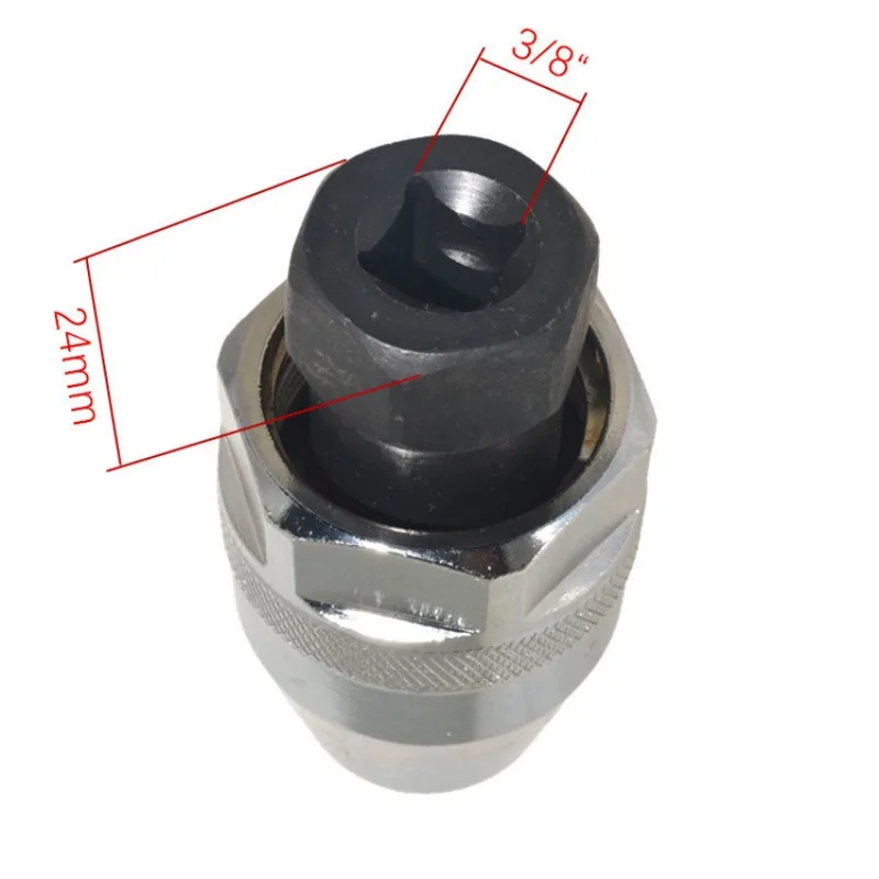 Bolt Extractor Screw Helper 3/8 Interface Stud Remove Chrome Vanadium Steel 6-13mm Bolt Removal Tool