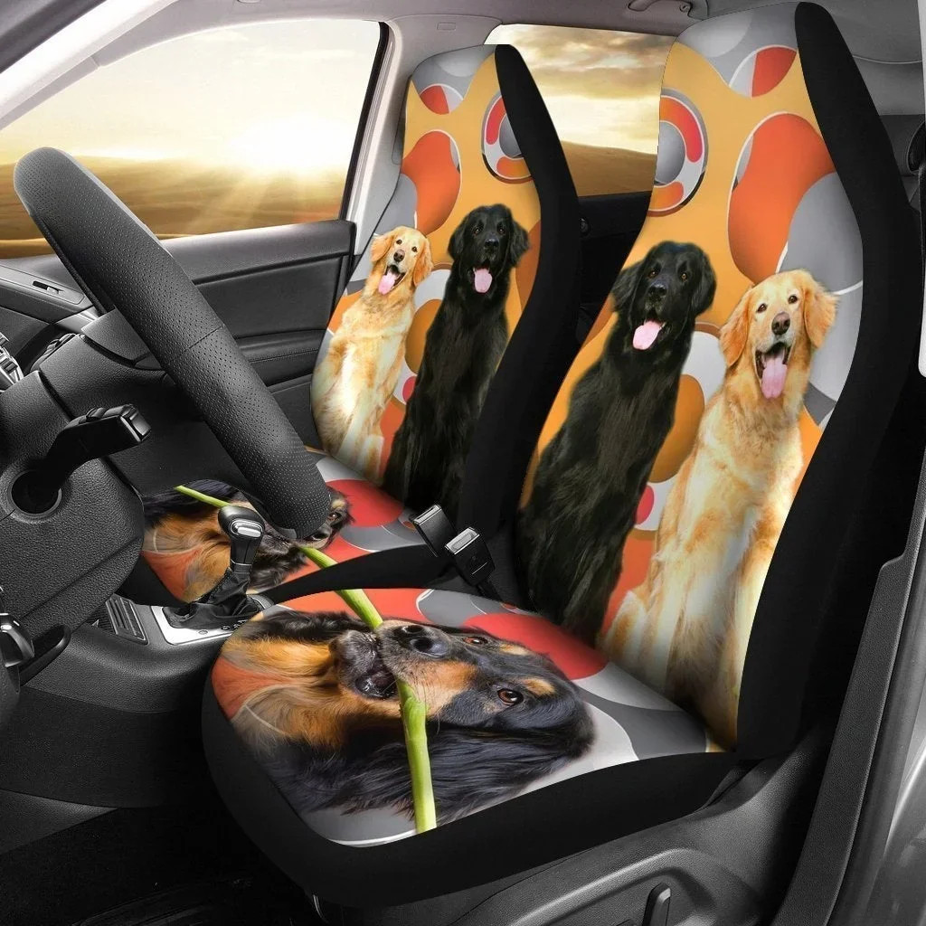 Cute Hovawart Dogs Print Car Seat Covers Car Accessories Seat Cover