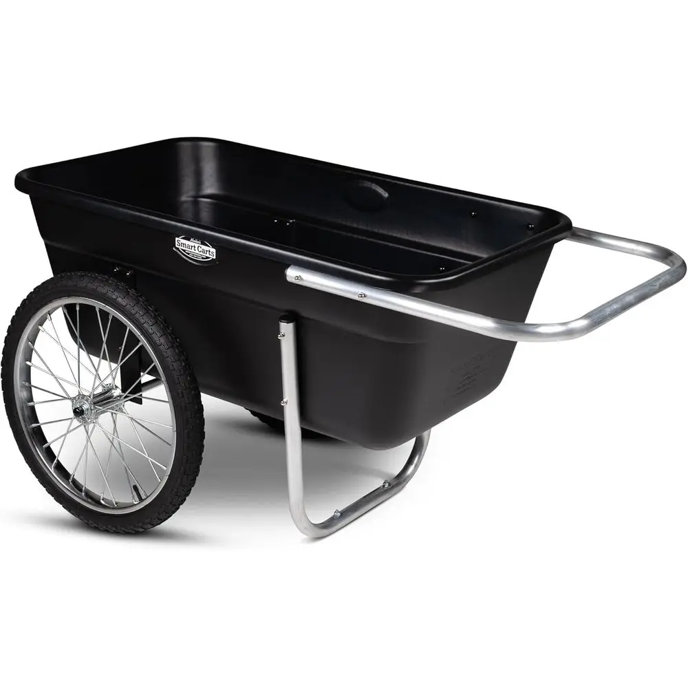 

Прочная 20-летняя тележка с пневматическими колесами — легкая, сбалансированная и прочная