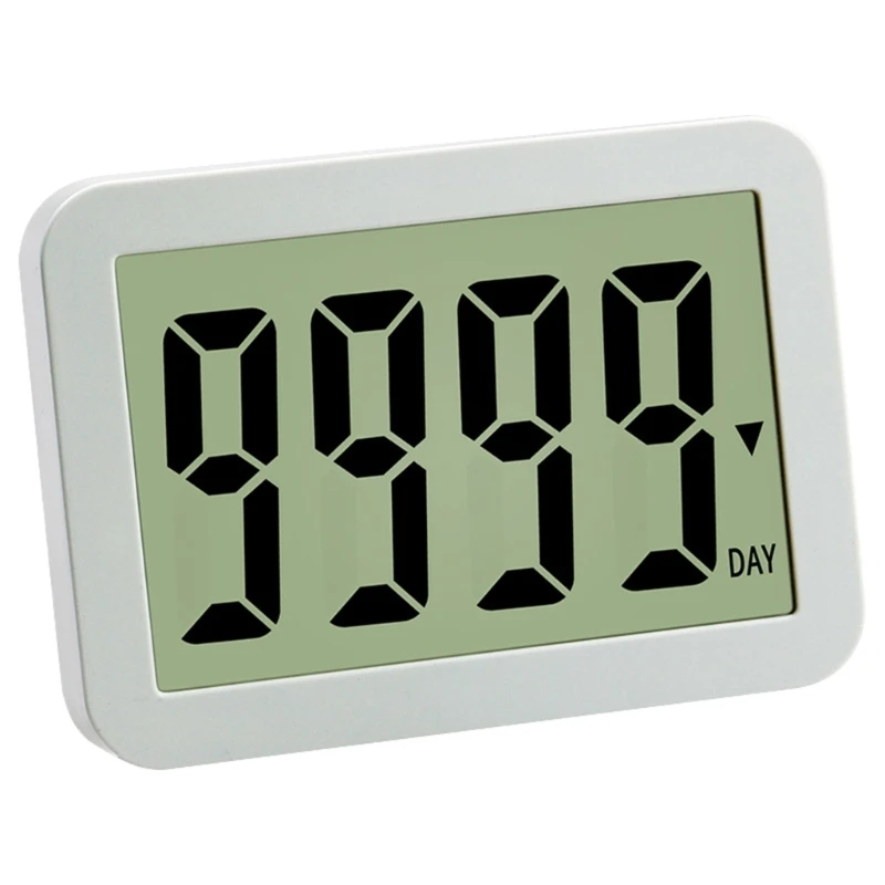 Digital Countdown Days Timer Clock- 9999 Days CountDown Days Timer with Stand Strong Back for Retirement Dropship