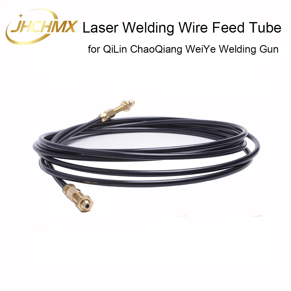 

JHCHMX Fiber Laser Hand Welding Wire Feed Tube Graphite Aluminum Welding Wire Guide Tube for QiLin ChaoQiang Weiye Welding Gun