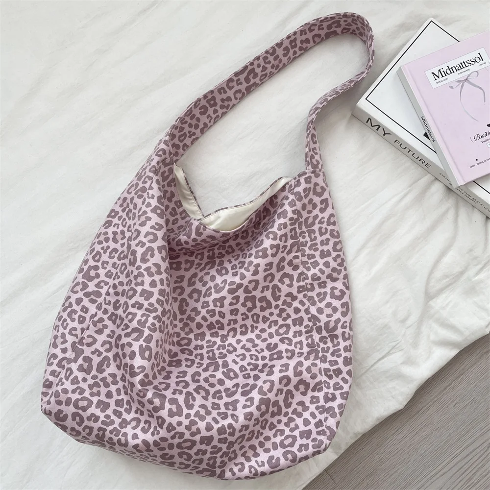 Neue 2025 Frühherbst Wildleder Leopardenmuster Schultertasche Nischen-Mode-Design Geräumige Trendige Damen-Tragetasche für Ausflüge und Einkäufe – Detail 16
