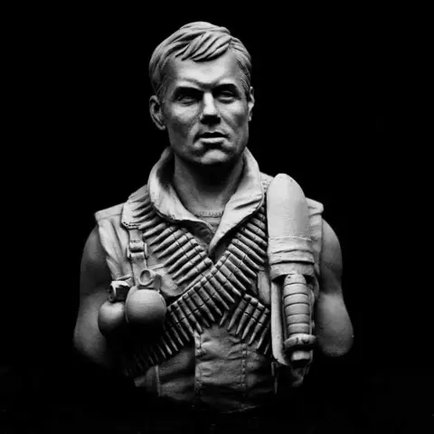 1/10 रेज़िन अनपेंटेड मॉडल किट, सैन्य थीम, यूनाइटेड स्टेट्स मरीन कॉर्प्स की असंयोजित और अप्रकाशित प्रतिमा, GK, 1265X 10 best sales राल बस्ट मॉडल - №4