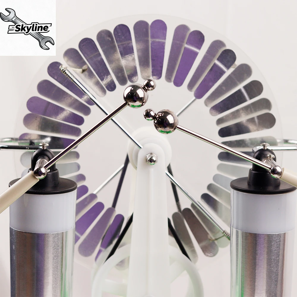 Máquina estática física gerador eletrostático equipamento experimental de eletricidade