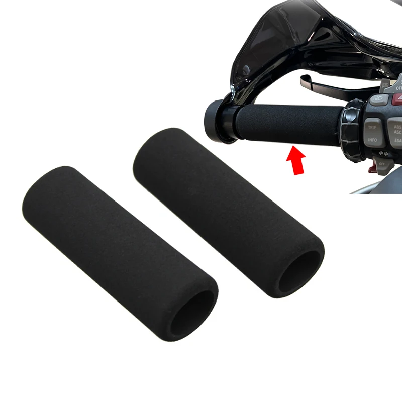 

Антивибрационный чехол для ручки мотоцикла, удобные ручки из пенопласта, универсальная термоусадочная ручка, чехол на руль, рукав