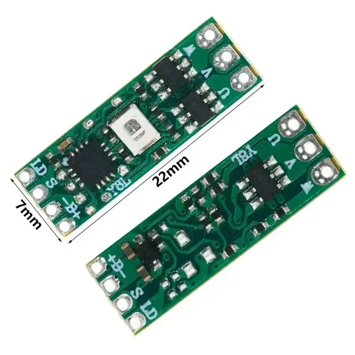 ABZW 2X 1S DC 3V-6V 3.7V 3.5A Mini BLDC Brushless Motor Driver Board Electric Regulator Drive For Brushless Motor Green