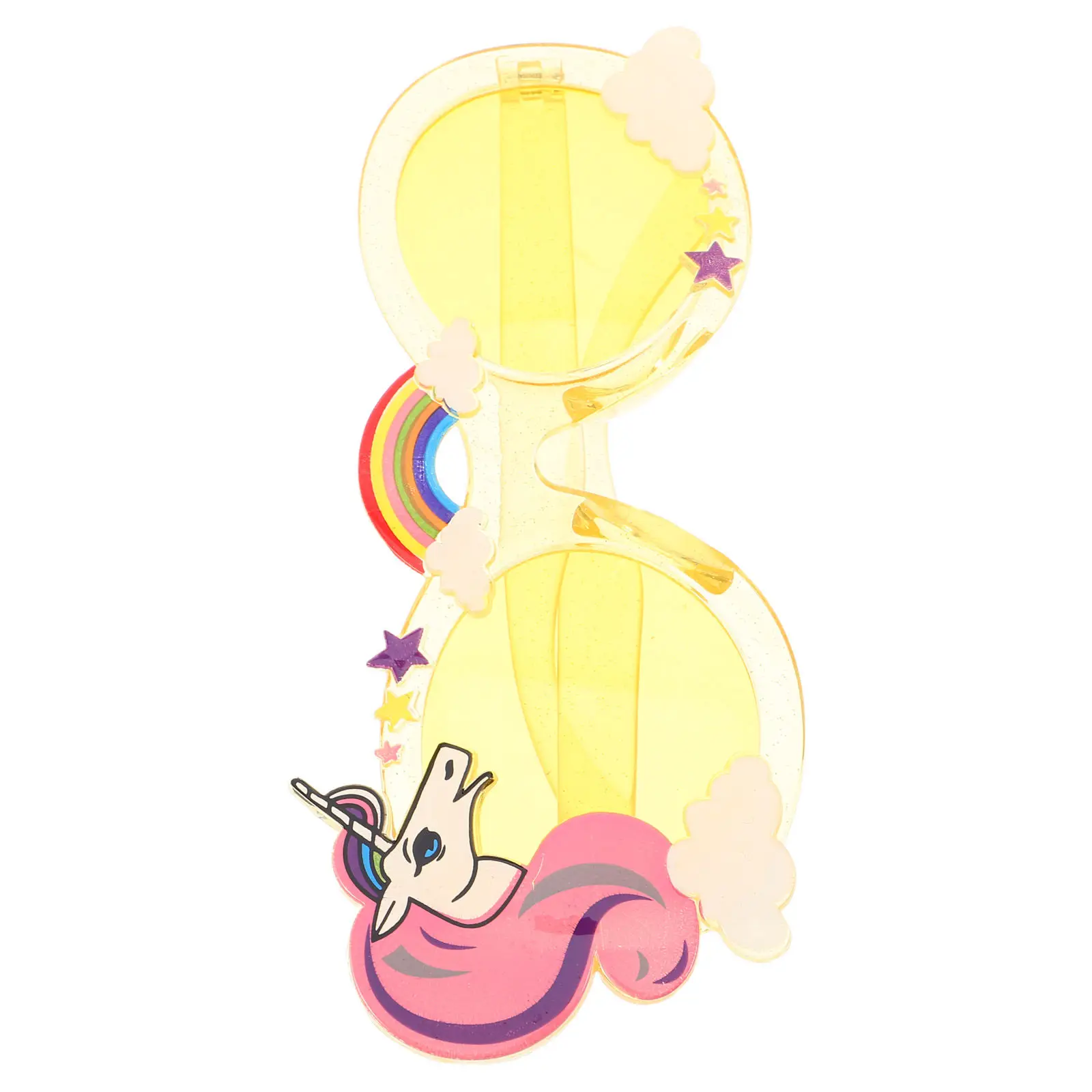 

Rainbow Unicorn Cartoon Comfortable Party Sunglasses Birthday Photo Booth Prop Glasses Fun Eyewear Decoration Fun Glasses