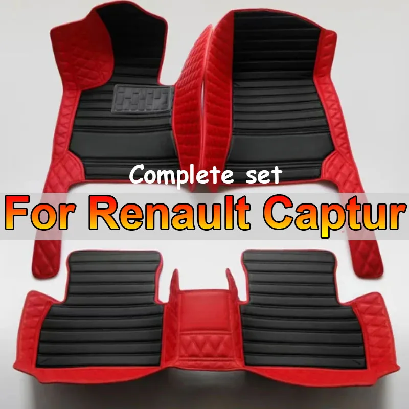 

Custom Car floor mats for Renault Captur 2021 2022 auto foot Pads automobile carpet cover