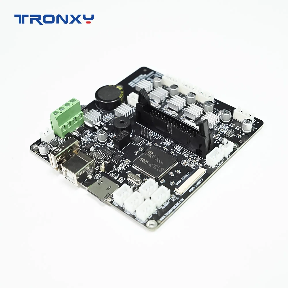 Imagem -03 - Tronxy Silencioso Motherboard Mainboard com Cabo Fio para X5sa500 Veho Série 3d Impressora Original Fornecimento Impresora 3d