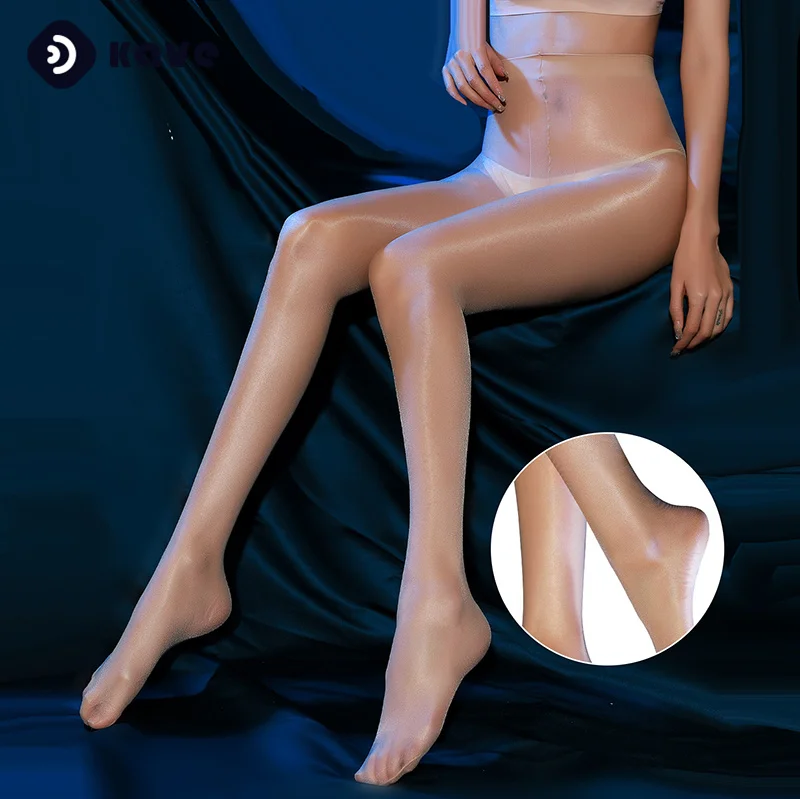 Stoking Nilon 15D Wanita Hitam Tipis Kontrol Top Pantyhose Kantor Wanita Streetwear Nude Sheer Tights 2026 Ukuran Besar