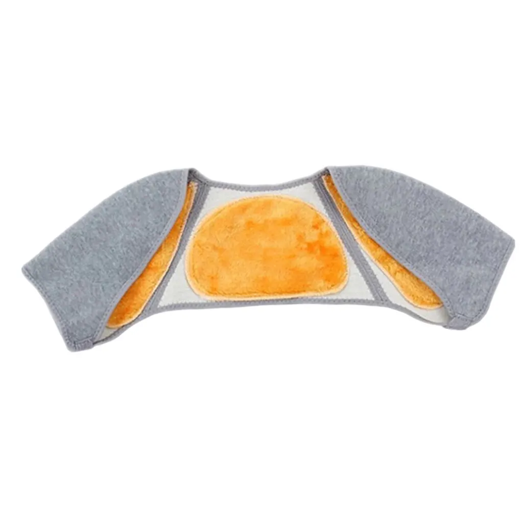 Warmer Shoulder Support Gold Velvet Cold-Proof Breathable for Office Home