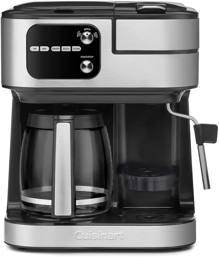 Cuisinart Coffee Maker Barista System, Coffee Center 4-In-1 Coffee Machine, Single-Serve Coffee, Espresso