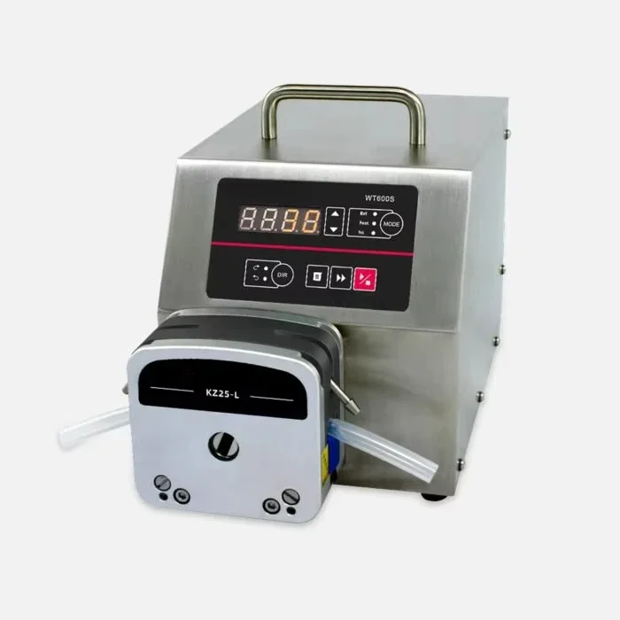 

WT600S Базовый перистальтический насос с регулируемой скоростью Четырехфигурный цифровой светодиодный индикатор Дисплеи Рабочая скорость и рабочий режим