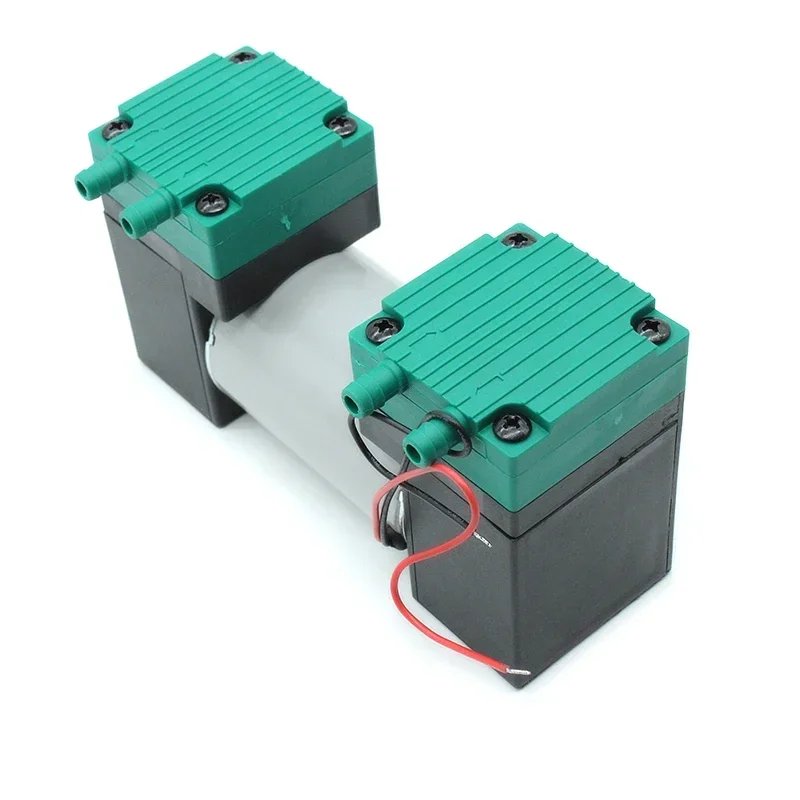 12V 24V 220V Micro Vacuum Pump Electric Pump Silent Small Air Pump Double Heads Diaphragm 20L/MIN SY-020