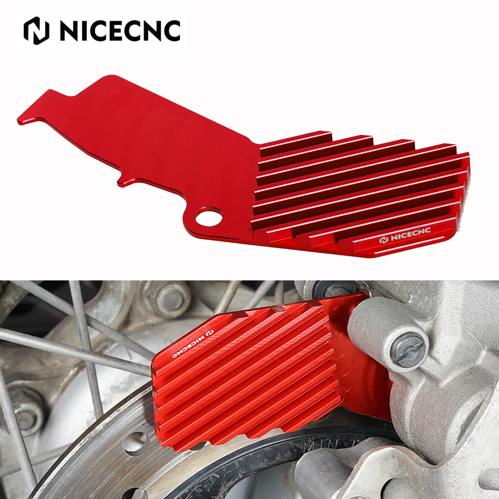 

NiceCNC For Honda XR 650L 650 L XR650L 1993-2024 XR650R 2000-2007 Rear Brake Heat Sink Caliper Cooler Motorcycle Accessories