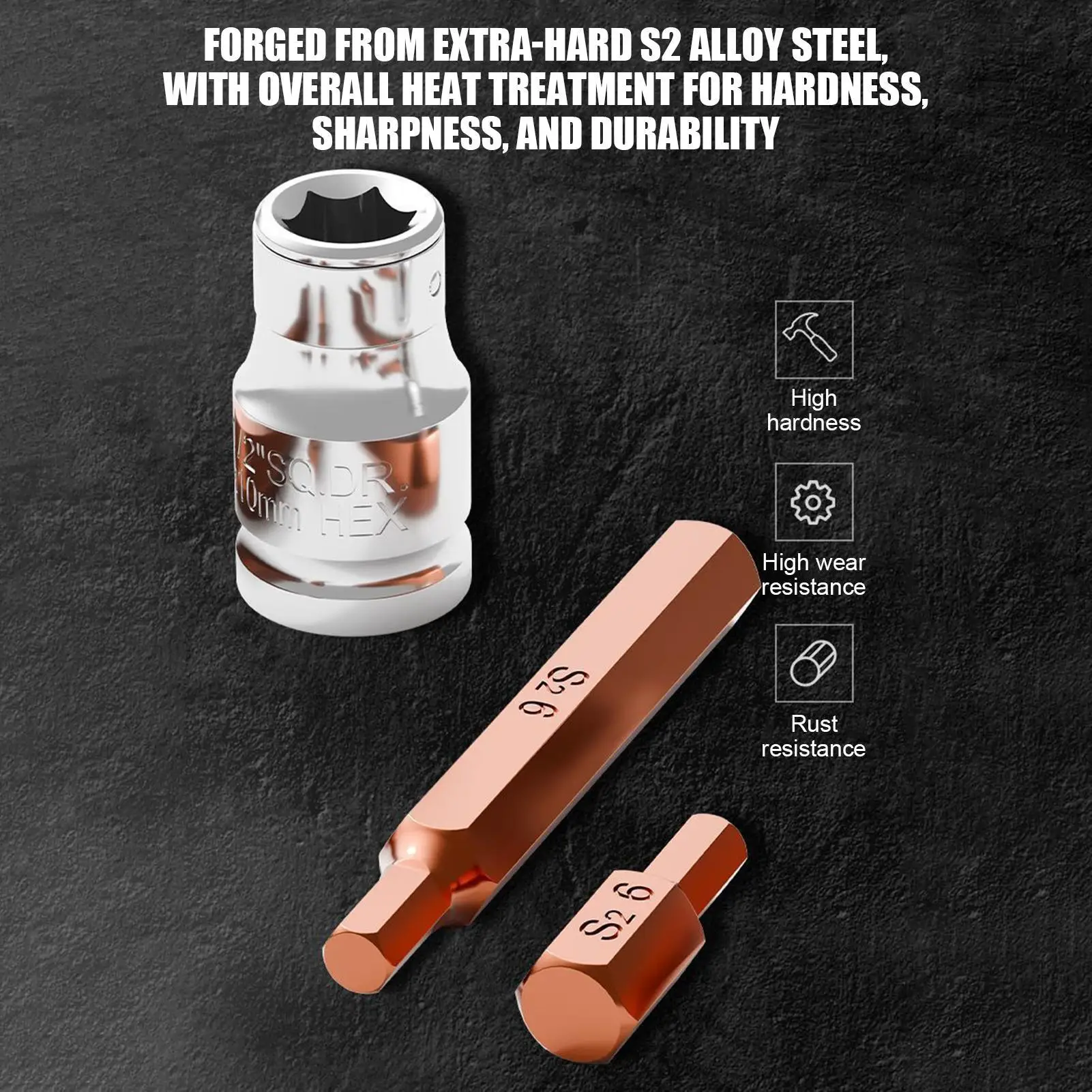 Magnetic Drill Bit Set Magnetic Heavy Duty Metal Socket Repair Tool 15-Piece Screw Driver Key Drill Bit For Home Furniture
