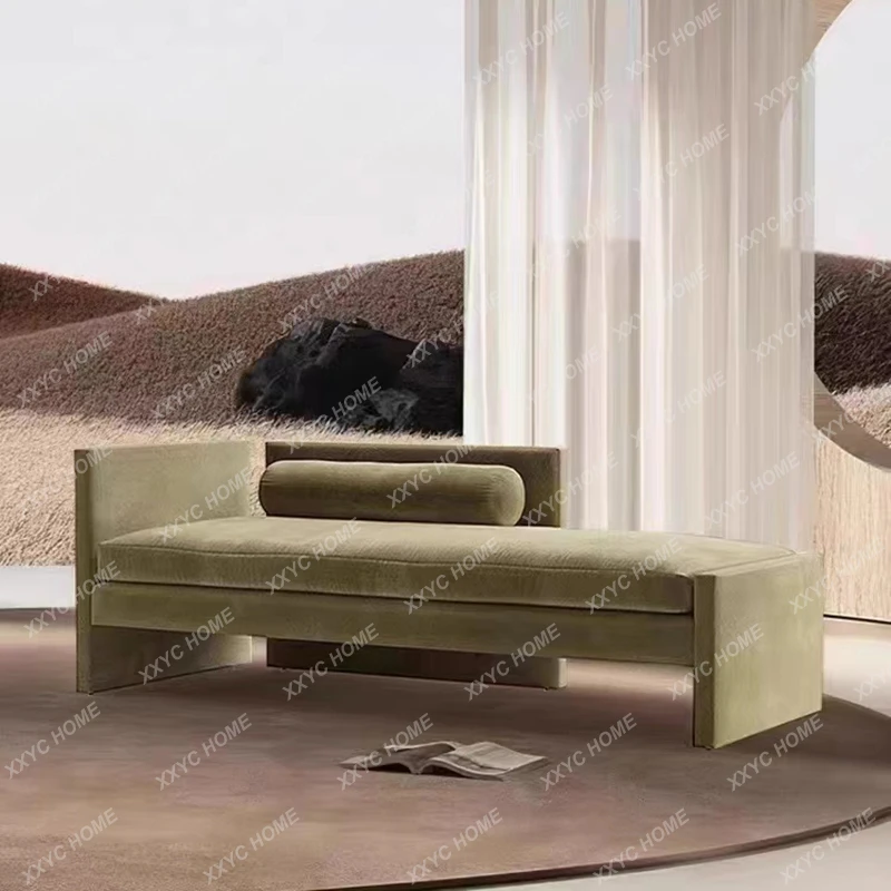 HH minimalist light luxury sofa small apartment living room study bedside stool