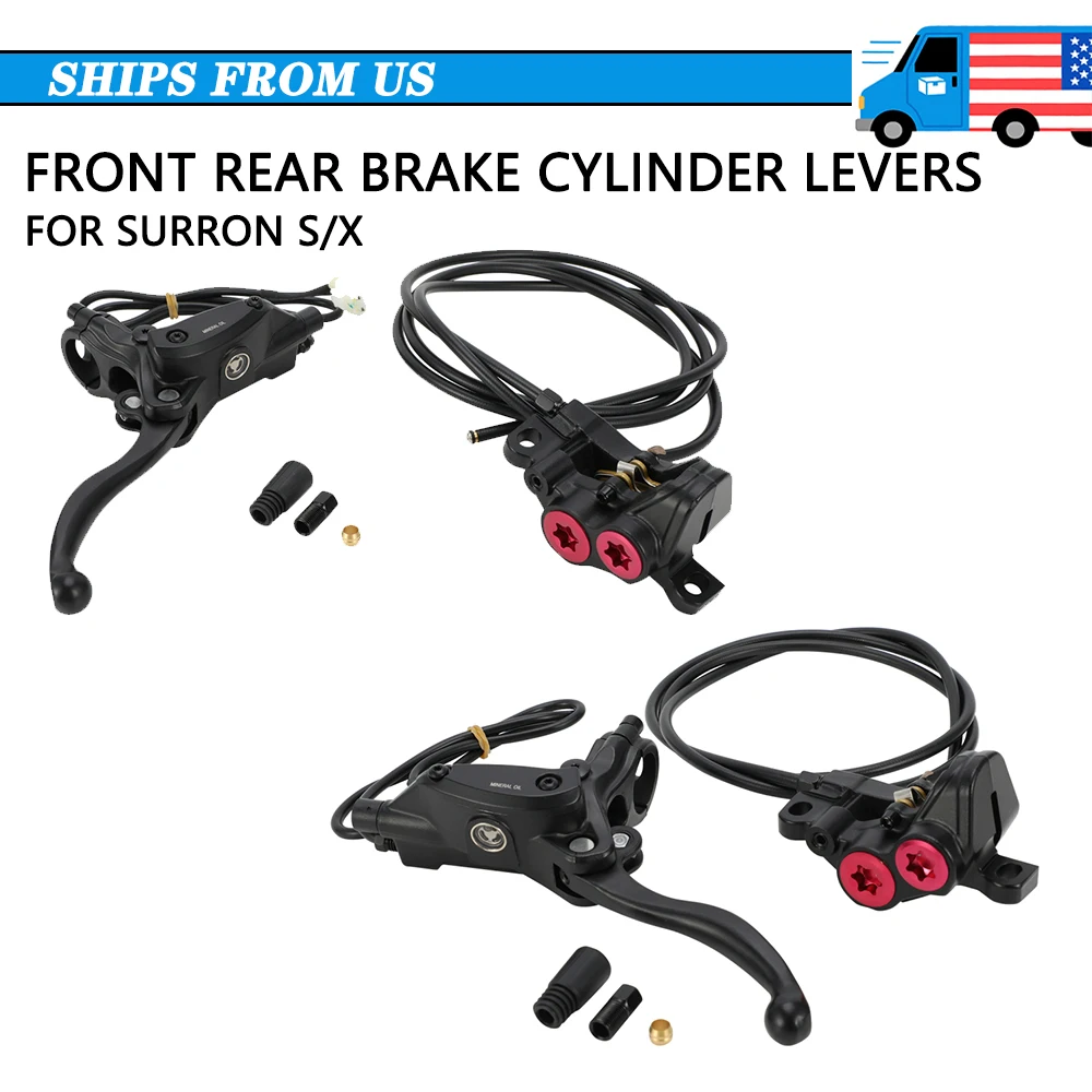

Front Rear Brake Cylinder Levers Set Motorcycles Accessories For Surron Lightbee S/X SEGWAY X160 X260 Electric Vehicle E-Bike
