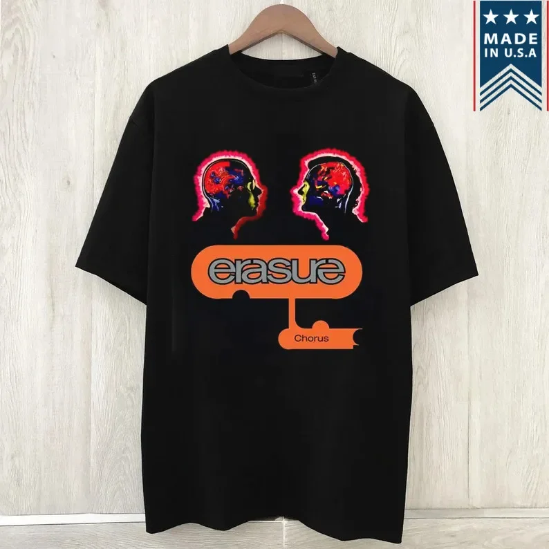 Erasure Band Chorus Album Black T Shirt Full Size S-5XL