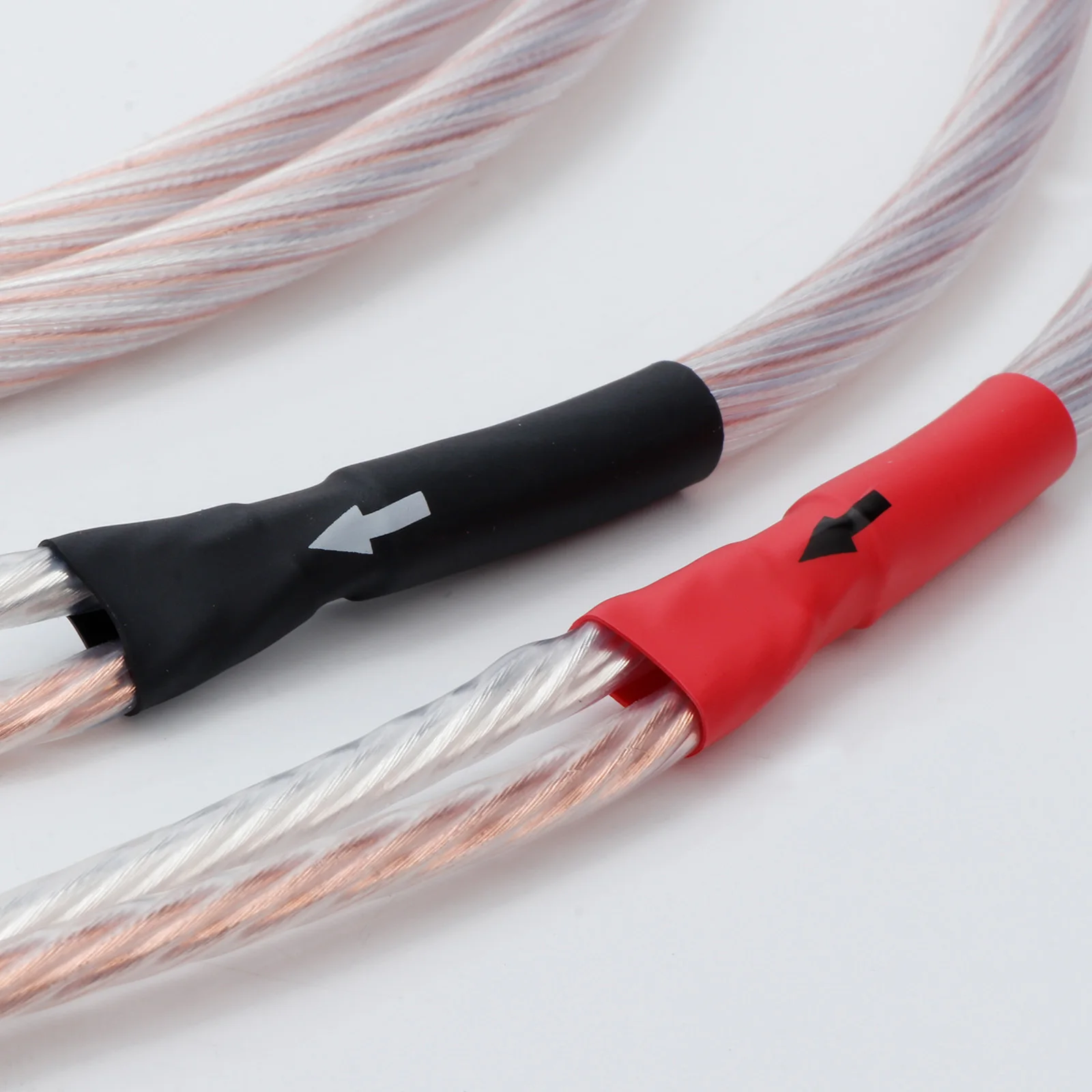 زوج Hifi RCA إلى 2 كابل مكبر صوت الموز 7N OCC مطلي بالفضة Biwire سلك مكبر الصوت لمضخم الصوت CD Audio DAC