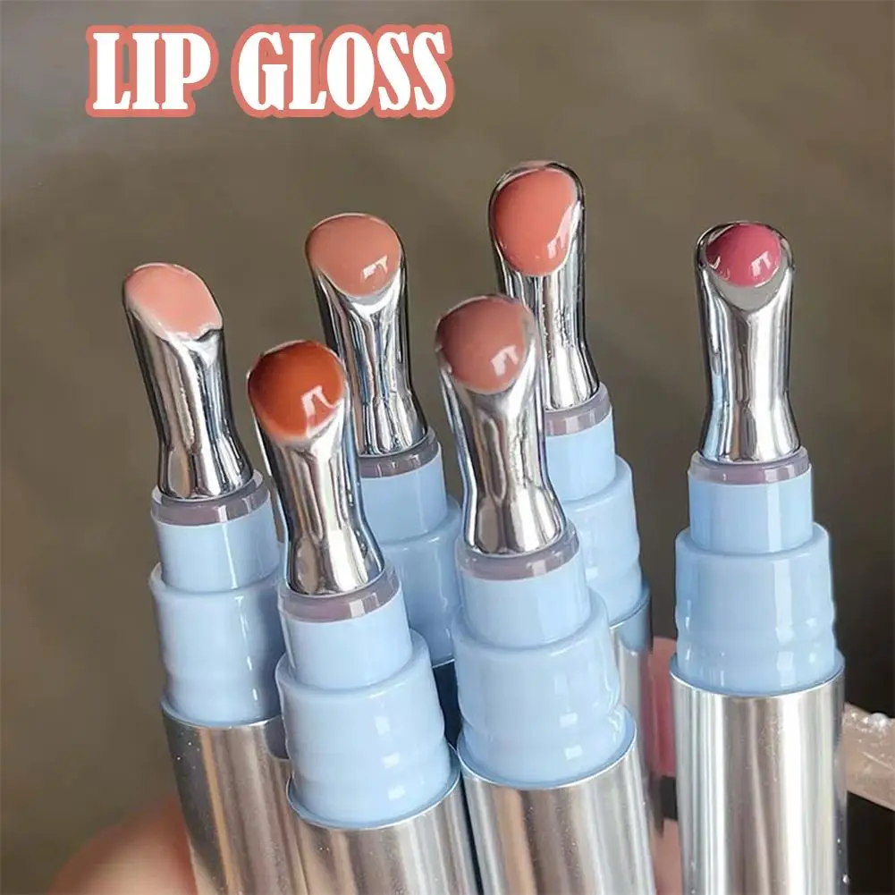 Per Cappuvini Specchio Gloss Essenza Lucidalabbra Smalto di vetro Studente bianco Lip Party Lip Rossetto nazionale Gloss Nude V0O7