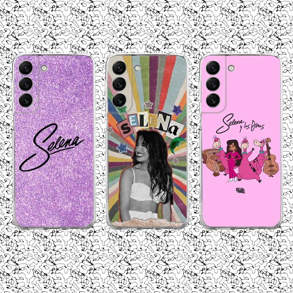 Singer Selena Quintanilla Phone Case Silicone For Samsung S30,S23,21,22,20 Ultra,S20 FE lite,S10,9,PIus Note20ultra Cover Clear