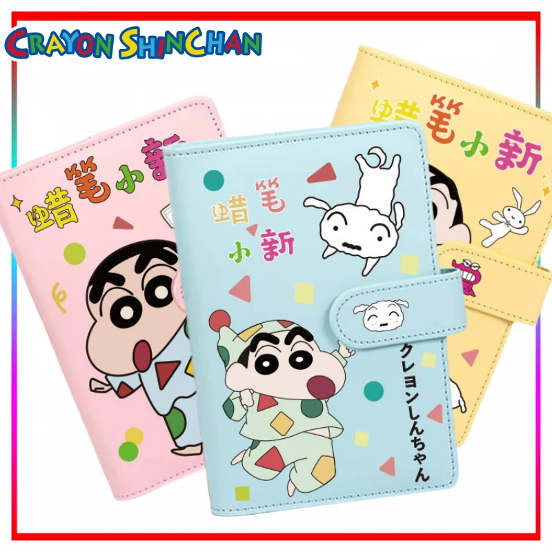 Crayon Boy Shin C-Chan Notebook Collaboration Cartoon Gojo Satoru Loose-leaf Flap Holiday Gift School Supplies Anime Goods