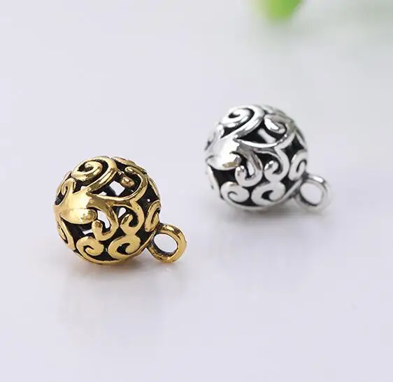 10pcs/Lot Size: 3X10mm Stereoscopic Round Hollow out Metal Buttons Fashion Button Women's Shirt Coat Cardigan Sewing (KK-3306)