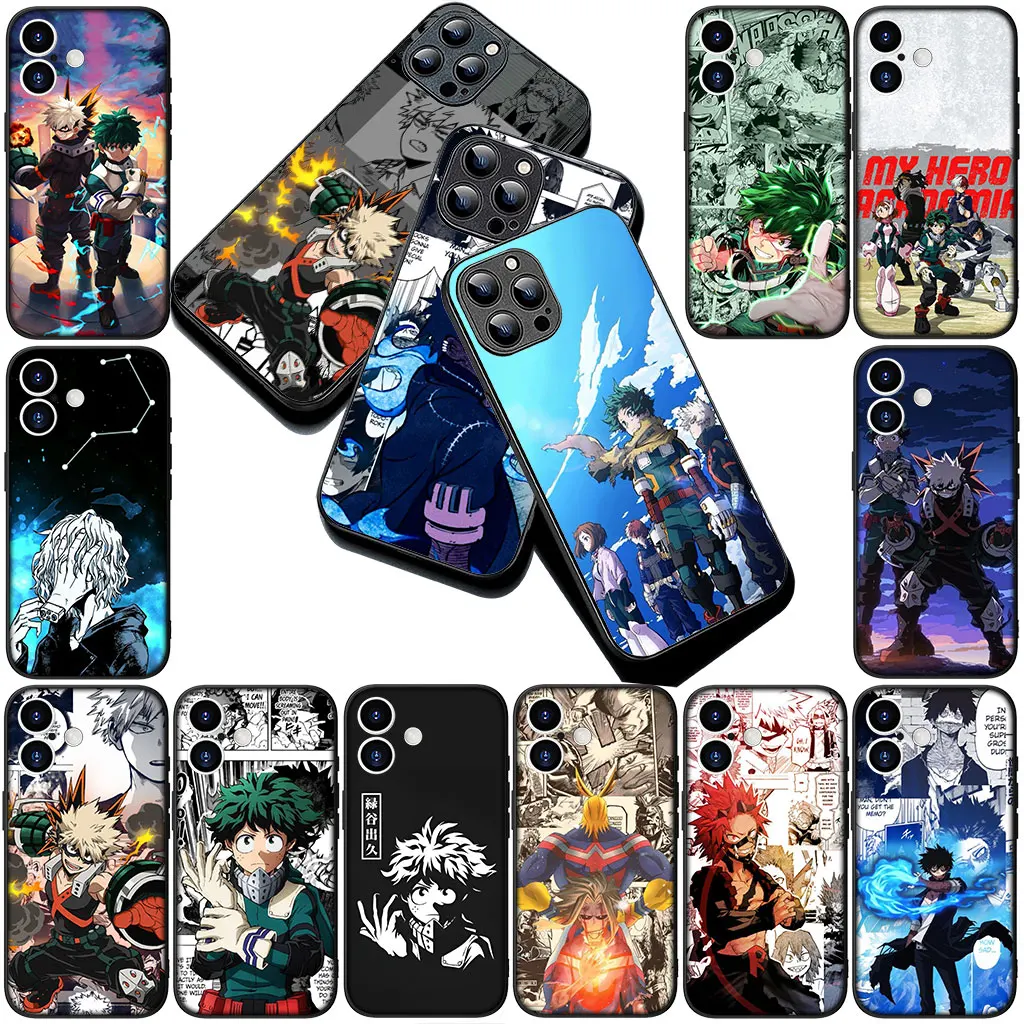 Чехол для телефона Midoriya Izuku My Hero Academia All Might для Xiaomi Redmi Note 12 11 10 Pro 10A 10C 12C 13C Note 12 5G 4G Cover