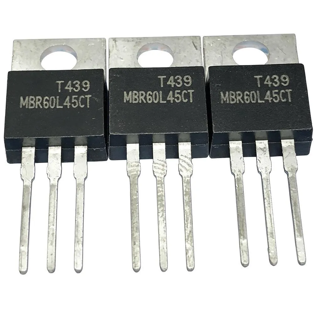 5PCS IRFBC40 600V 6.2A MBR60L45CT 45V 60A K3662 2SK3662 C3178 2SC3178 850V 2A TK13E25D K13E25D 250V 13A MTP12P06 -12A -60V