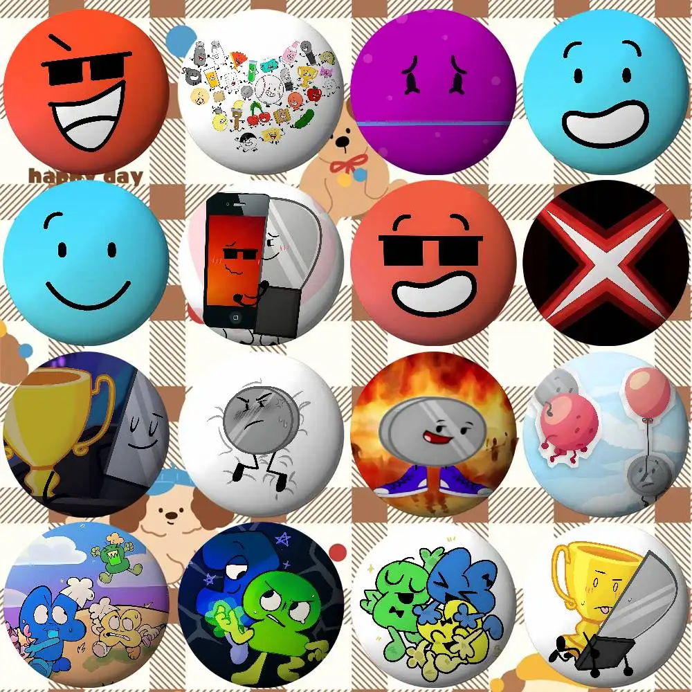 Cute I-inanimate I-insanityS Kawaii Badge Pins For Friend, Backpack, Clothing, Collectible Accessories, Jewelry Gift